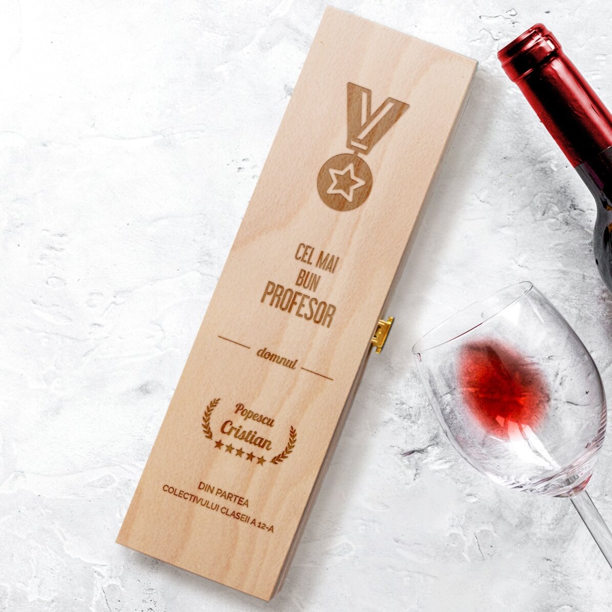 Cutie de vin personalizată -  Cel mai ...
