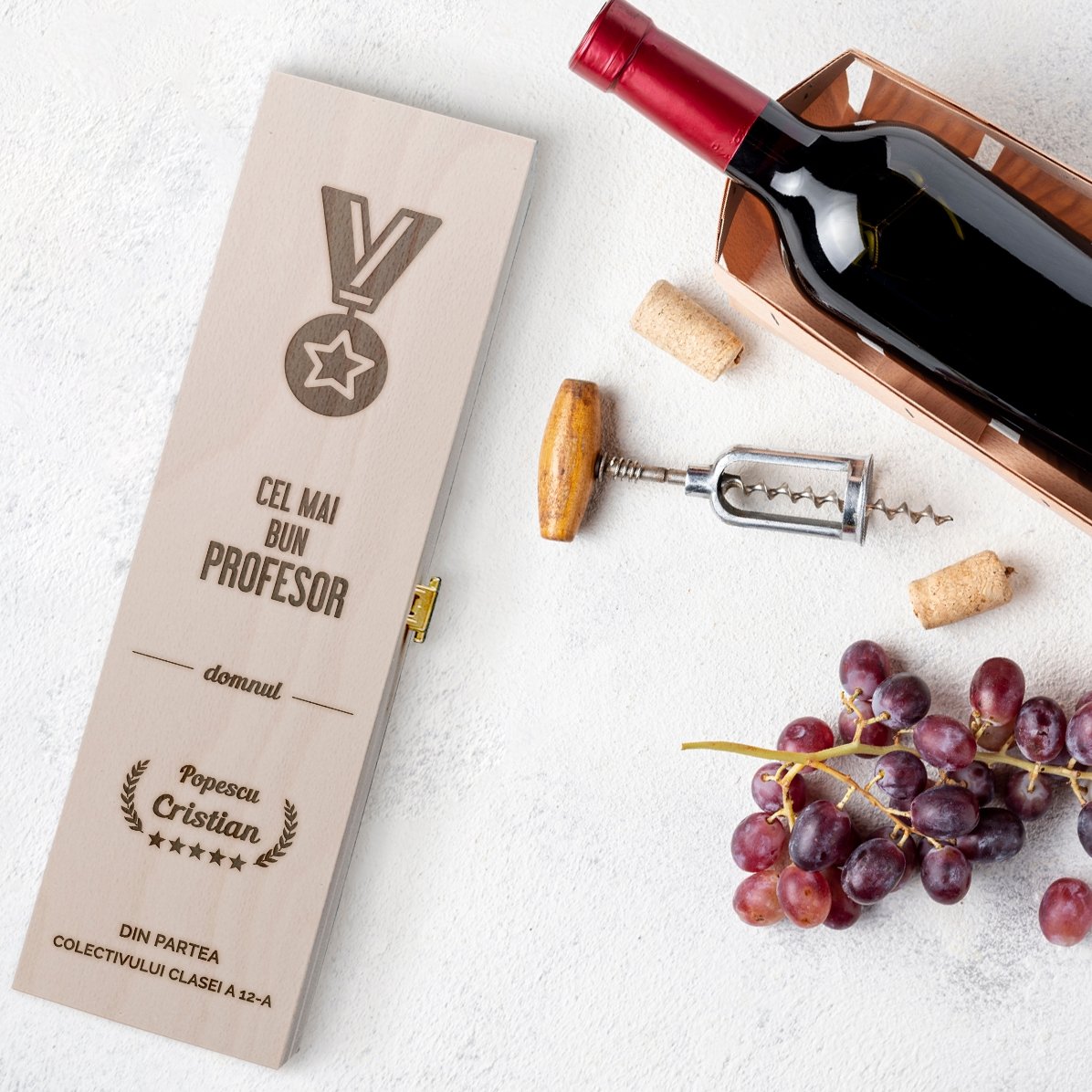 Cutie de vin personalizată -  Cel mai ...