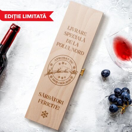 Cutie de vin cadou - Livrare Specială
