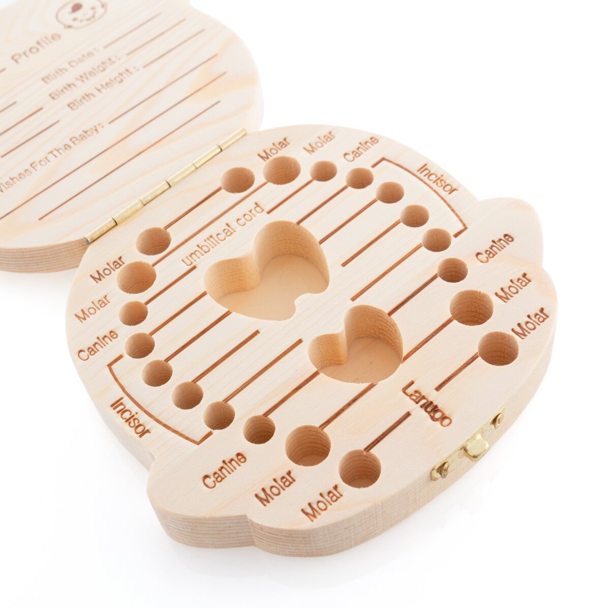 Cutie pentru primii dințișori - model băiat