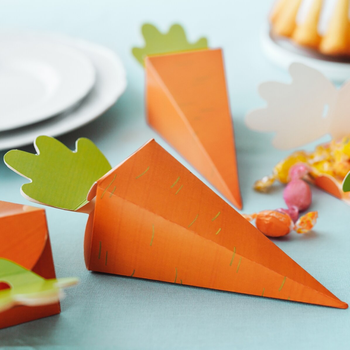 Prémium doboz édességekhez/kis húsvéti ajándékokhoz - Sárgarépa