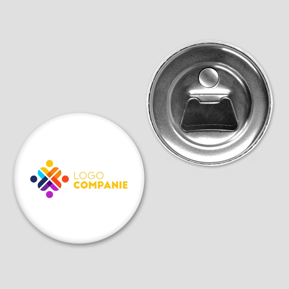 Desfăcător de sticle cu magnet personalizat cu logo