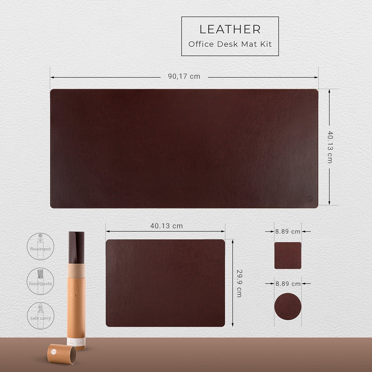 Desk pad Office 90x40 cm 