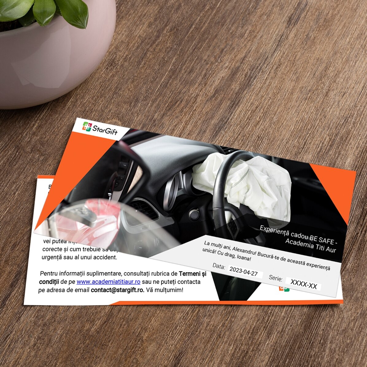 Experiență cadou BE SAFE - Academia Titi Aur