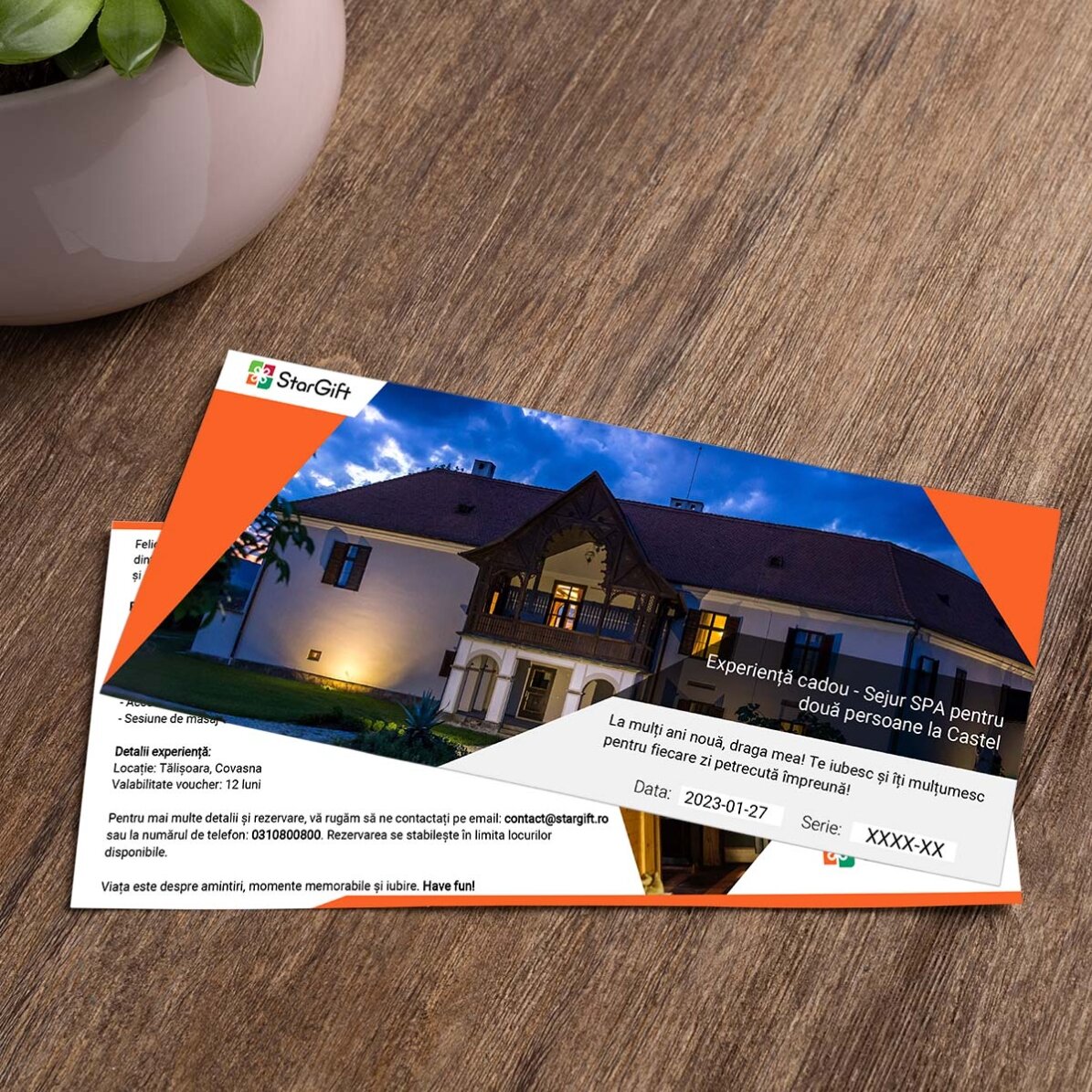 Sejur la Castel Daniel -  Sejur SPA pentru două persoane