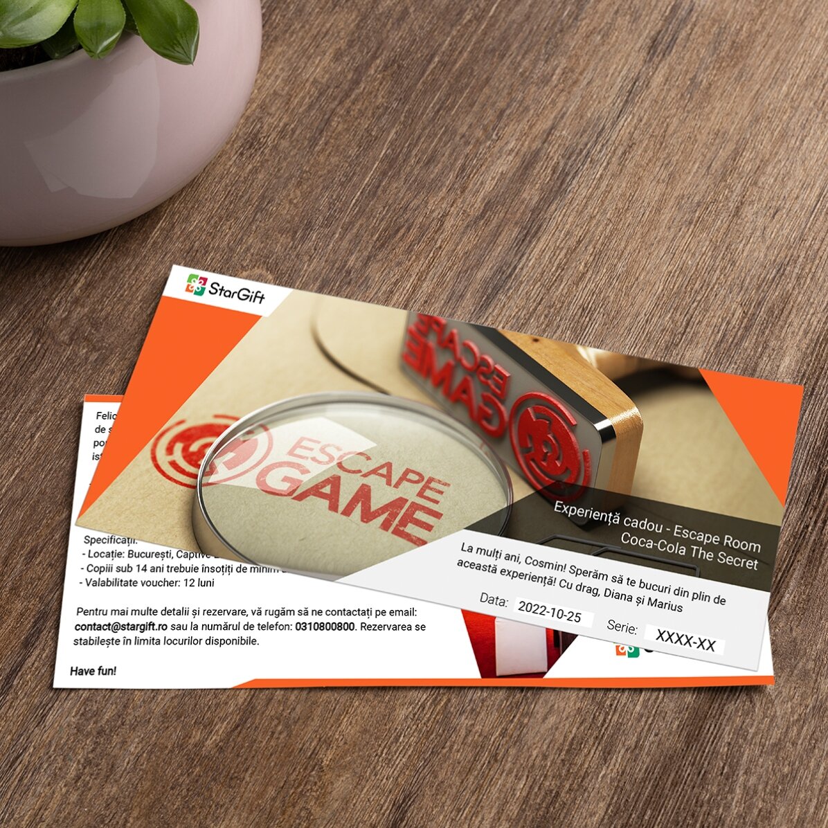 Experiență cadou - Escape Room Coca-Cola The Secret