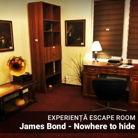 Experiență cadou - Escape Room James Bond - Nowhere to hide