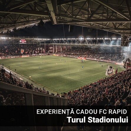 Experiență cadou FC RAPID - Turul Stadionului