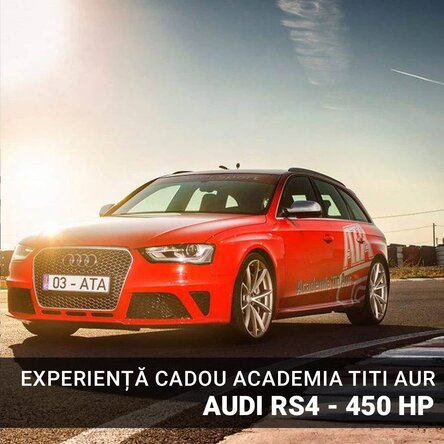 Experiență cadou Gold - Audi RS4 - Academia Titi Aur 
