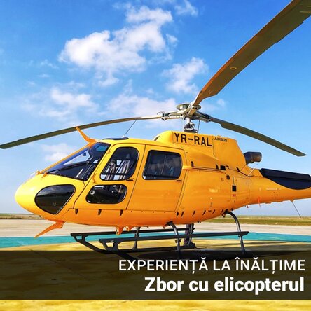 Experiență cadou la înălțime - Zbor cu elicopterul în Tuzla