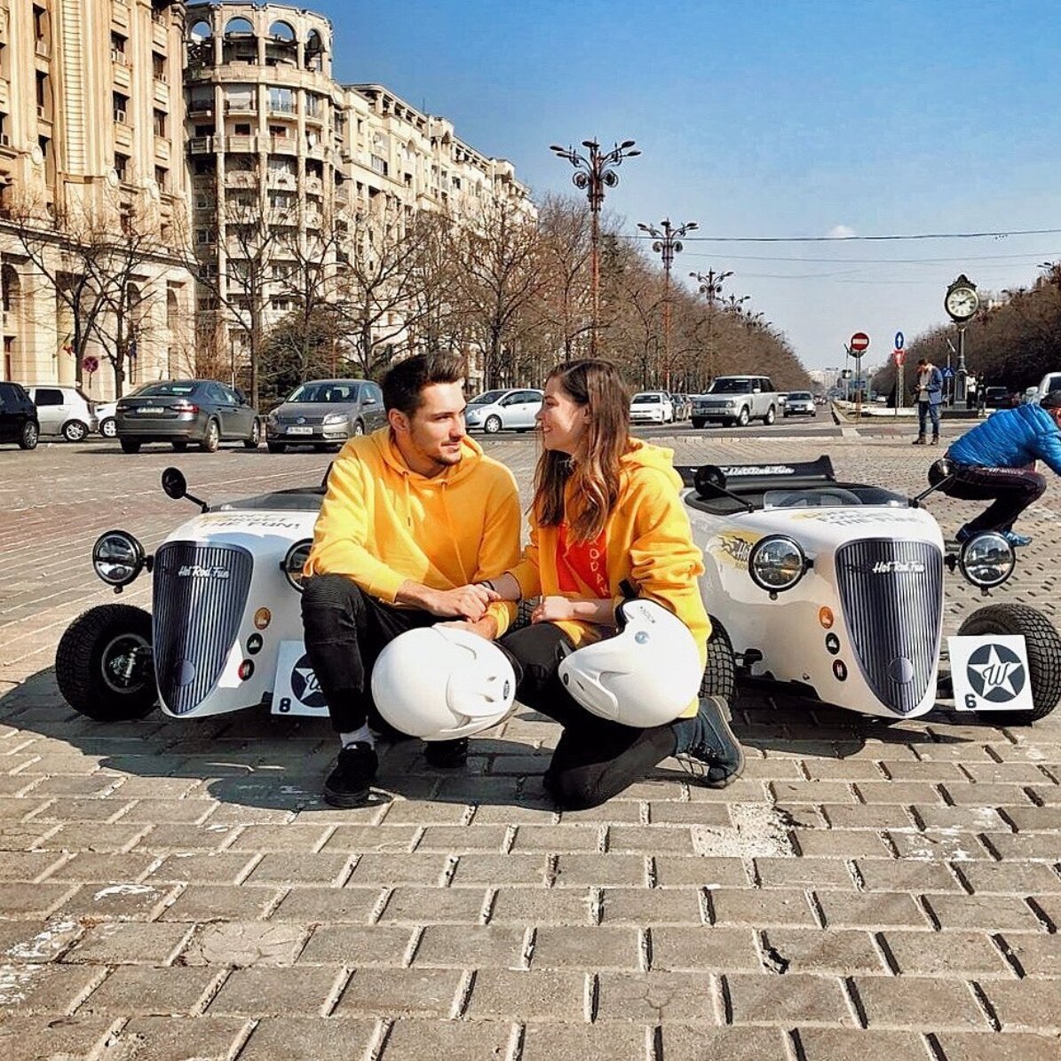 Experiență cadou - Tur Romantic pentru două persoane Hot Rod Fun