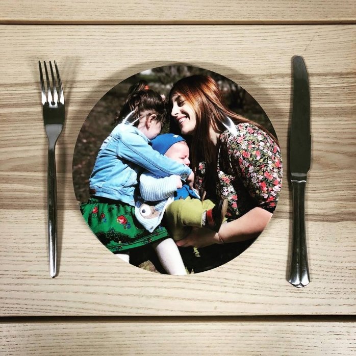 Farfurie personalizată cu o poză