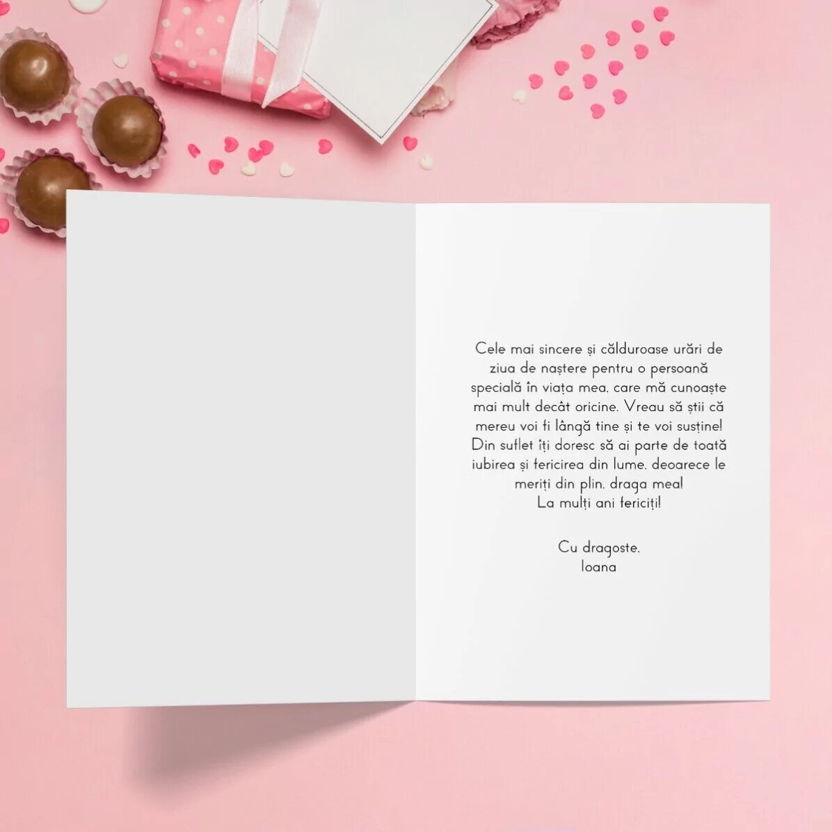 Felicitare personalizată cu fotografii și text - Breaking News