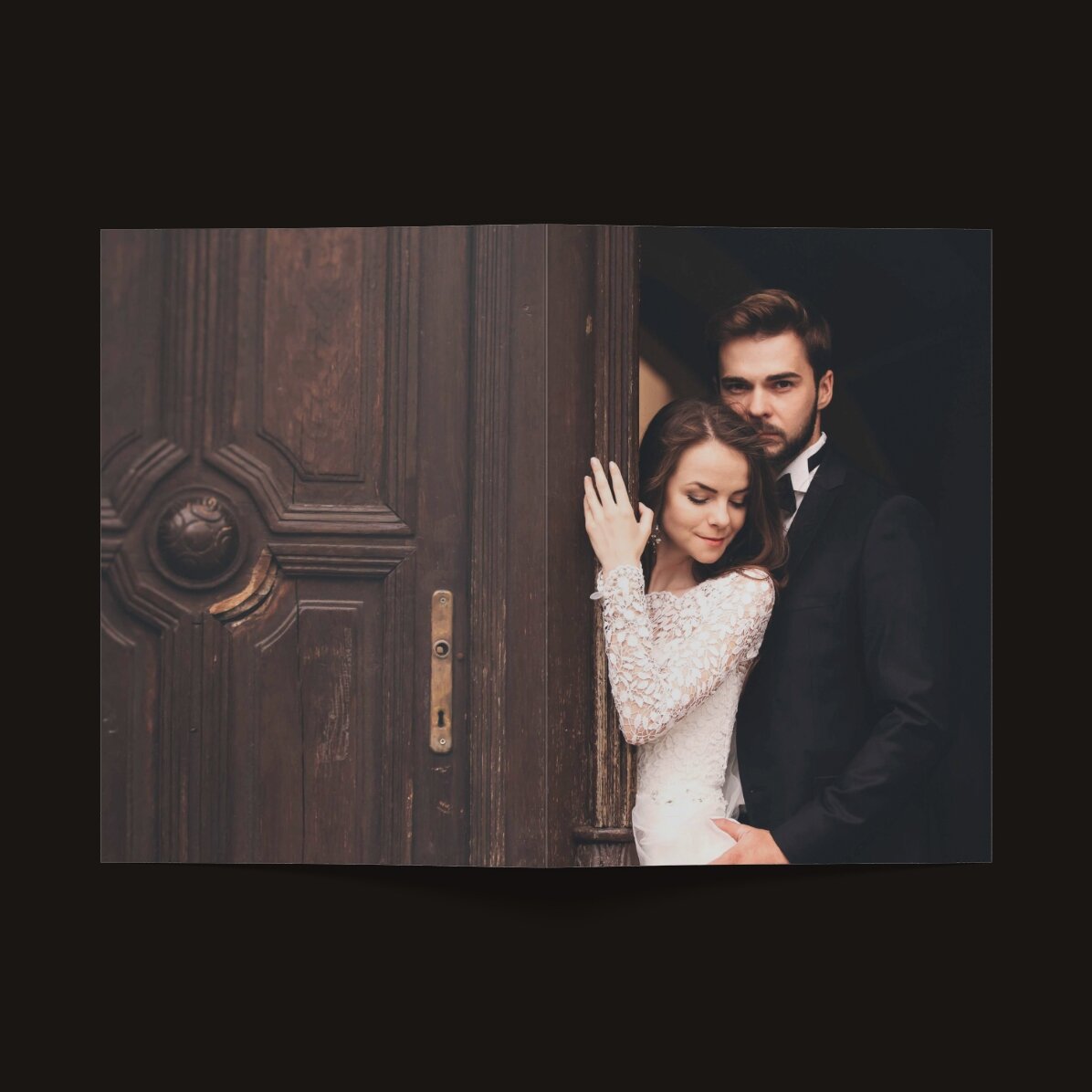 Felicitare personalizată cu o poză landscape