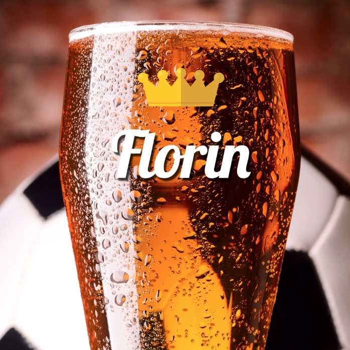 Felicitare personalizată pahar de bere