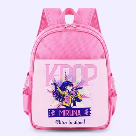 Személyre szabott iskolatáska felirattal – Kpop