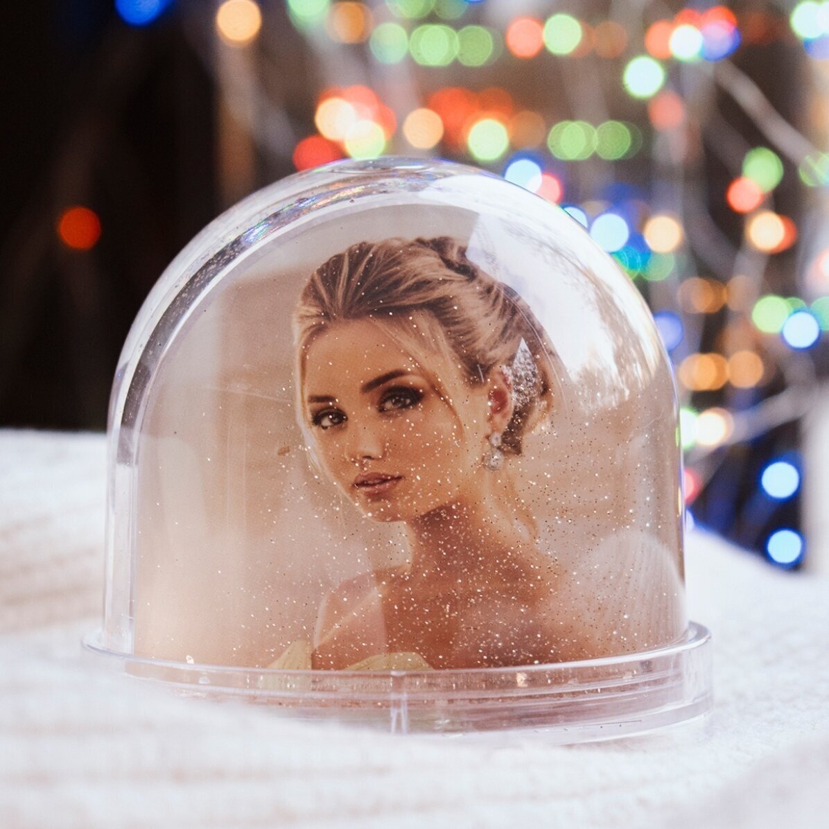 Glob de birou FC Rapid personalizat cu text și poză - Inima Rapidului