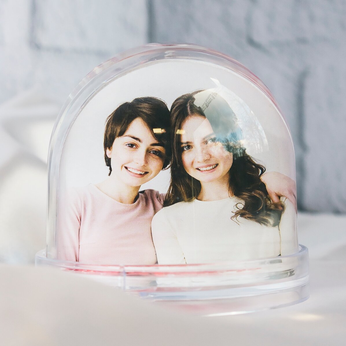 Glob de birou personalizat cu poză și text - O primăvară minunată!