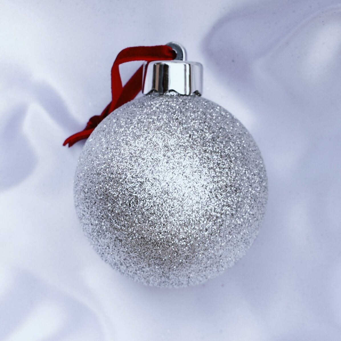 Glob personalizat cu mesaj și o poză - All I want for Christmas