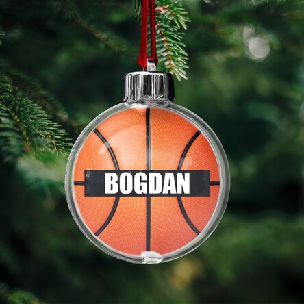 Glob personalizat cu nume - Baschet