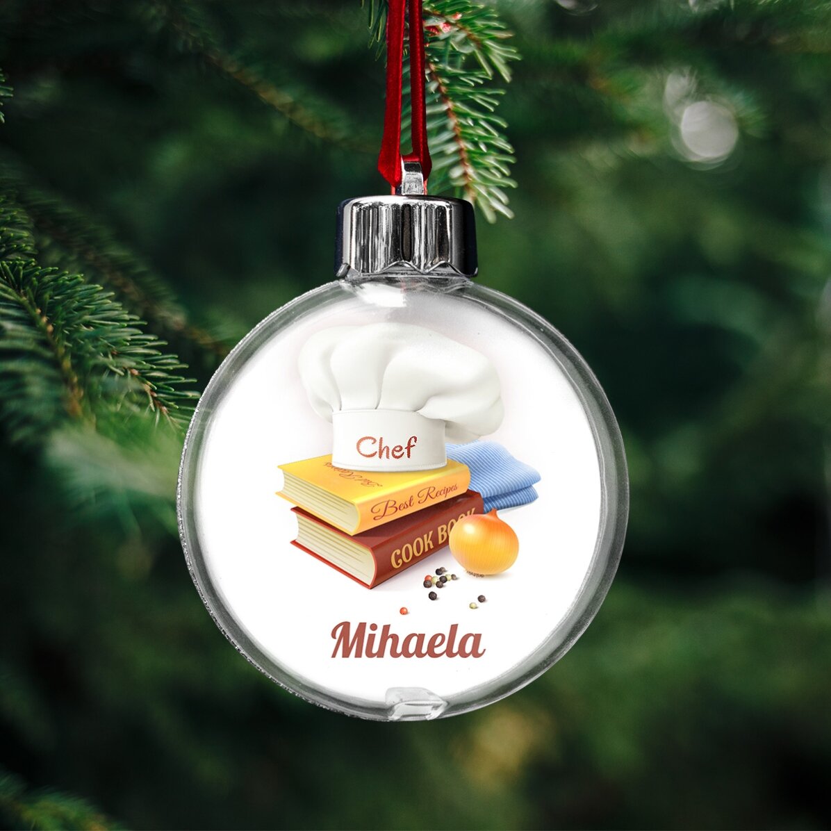 Glob personalizat cu nume - Cooking