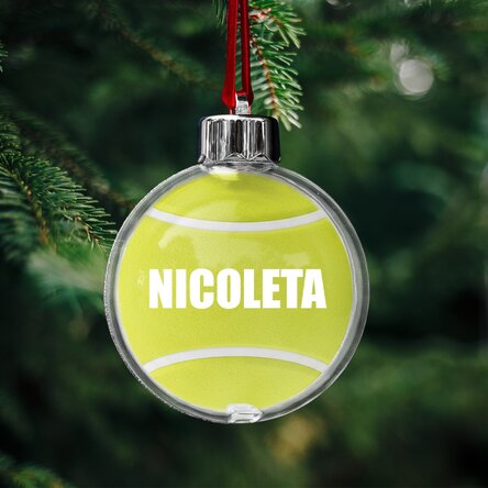 Glob personalizat cu nume - Tenis