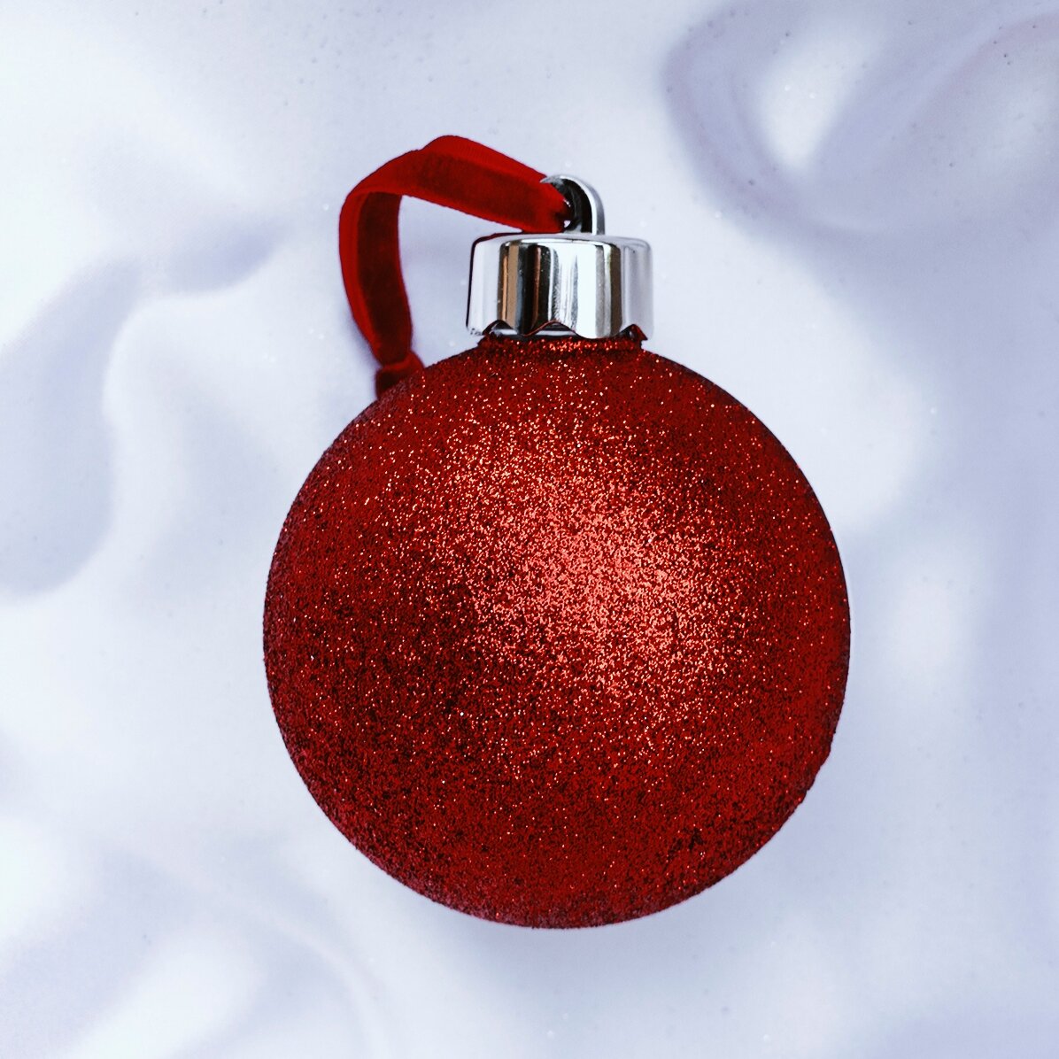 Glob personalizat cu numele tău - Red glitter