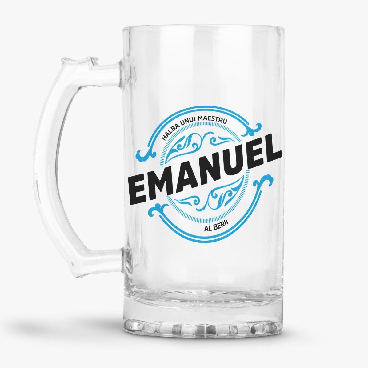 Halbă de bere personalizată cu numele tău