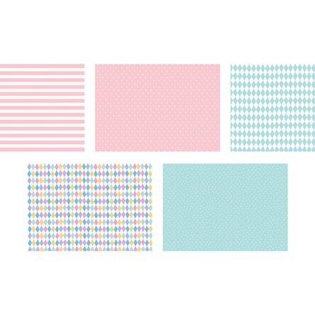 Hartie de impachetat cadouri - mix colorat