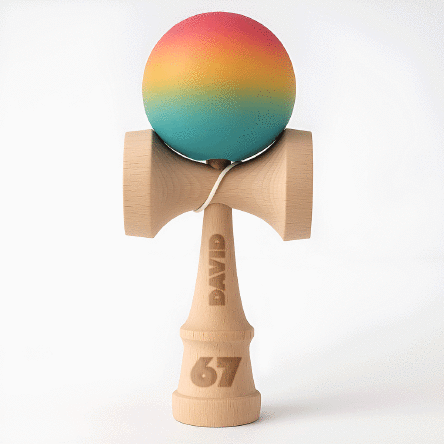 Személyre szabott kendama névvel - 67 Six Seven