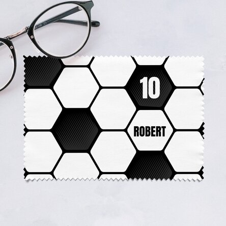 Lavetă personalizată pentru curățare ecrane/ochelari - Fotbal