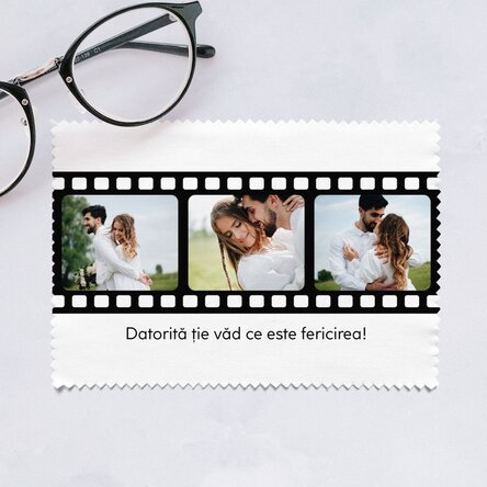 Lavetă personalizată pentru curățare ecrane/ochelari - Memories