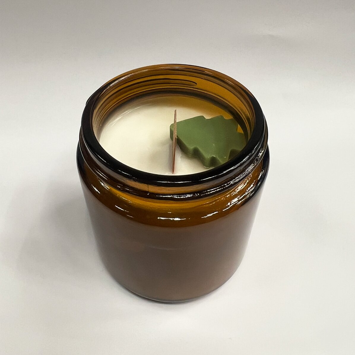 Lumânare mică parfumată personalizată cu o poză și mesaj - Christmas