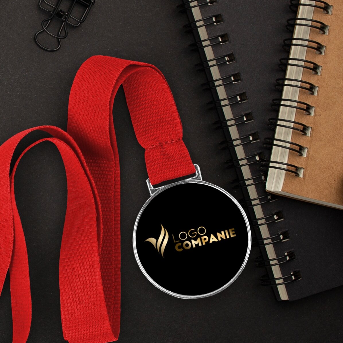 Medalie personalizată cu logo