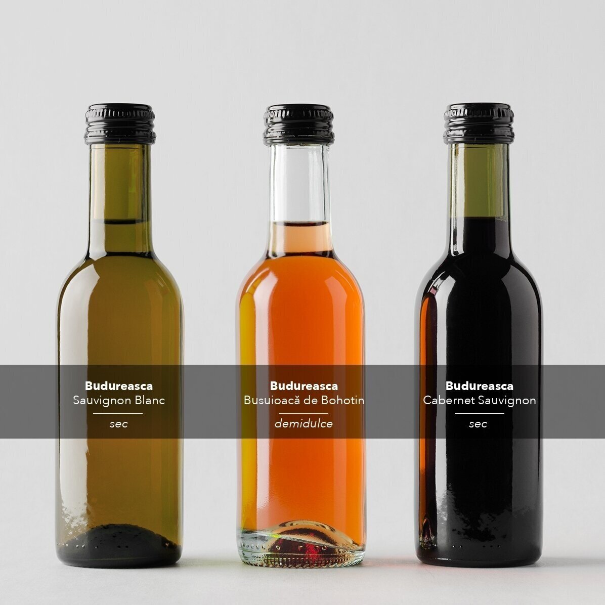 Mini sticluță de vin personalizată cu logo și text