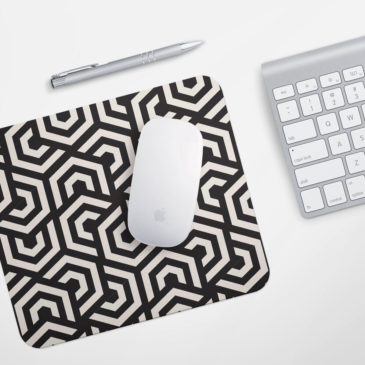 Mouse pad personalizat cu pattern geometric