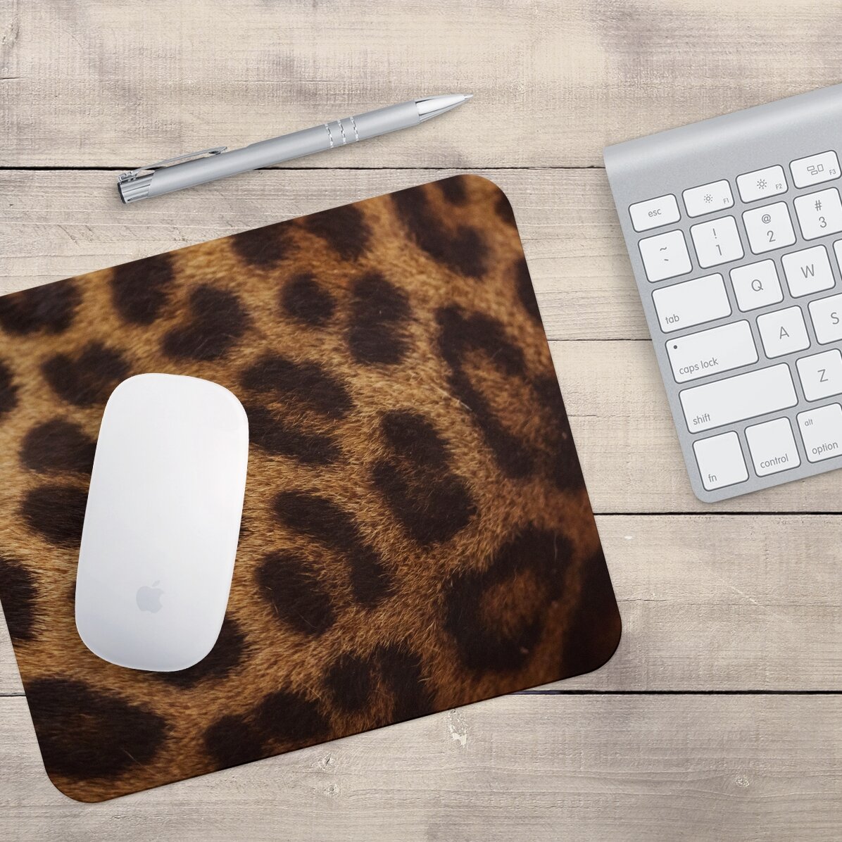 Mouse pad personalizat cu print leopard