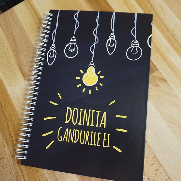 Notebook personalizat - Bright Ideas