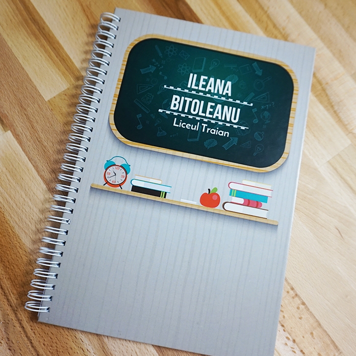 Notebook personalizat - Ediție de școală
