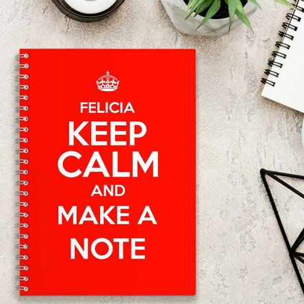 Notebook personalizat - keep calm