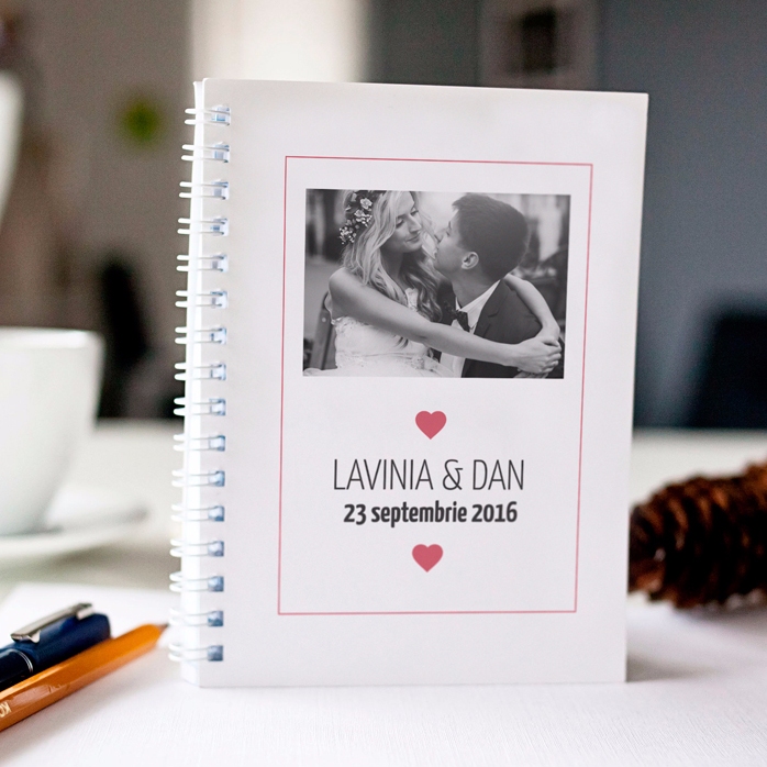 Notebook personalizat - Love Story