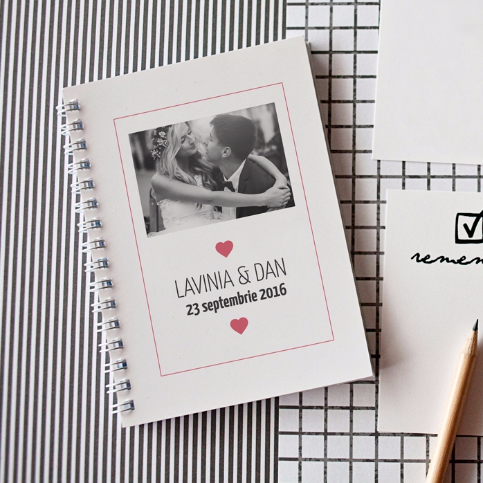 Notebook personalizat - Love Story