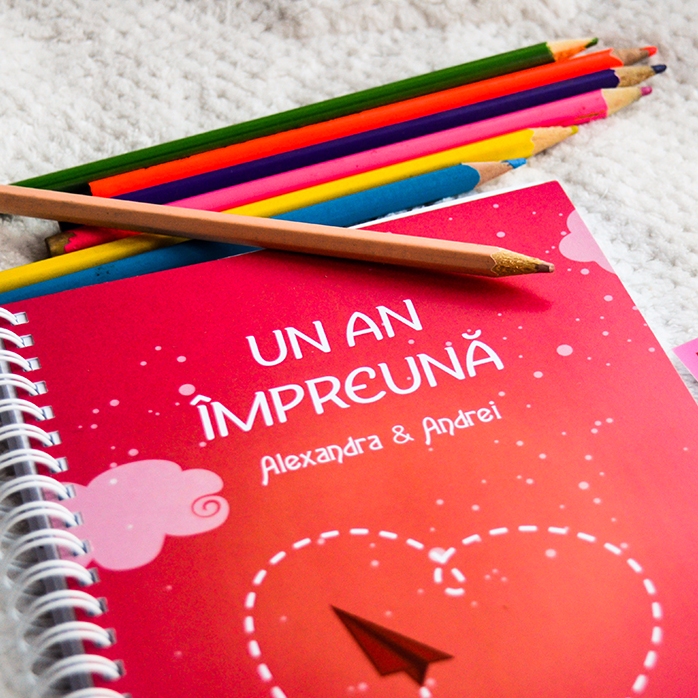 Notebook personalizat - Povestea noastră