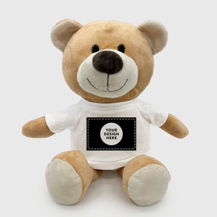 Pluș ursuleț personalizat cu grafica ta