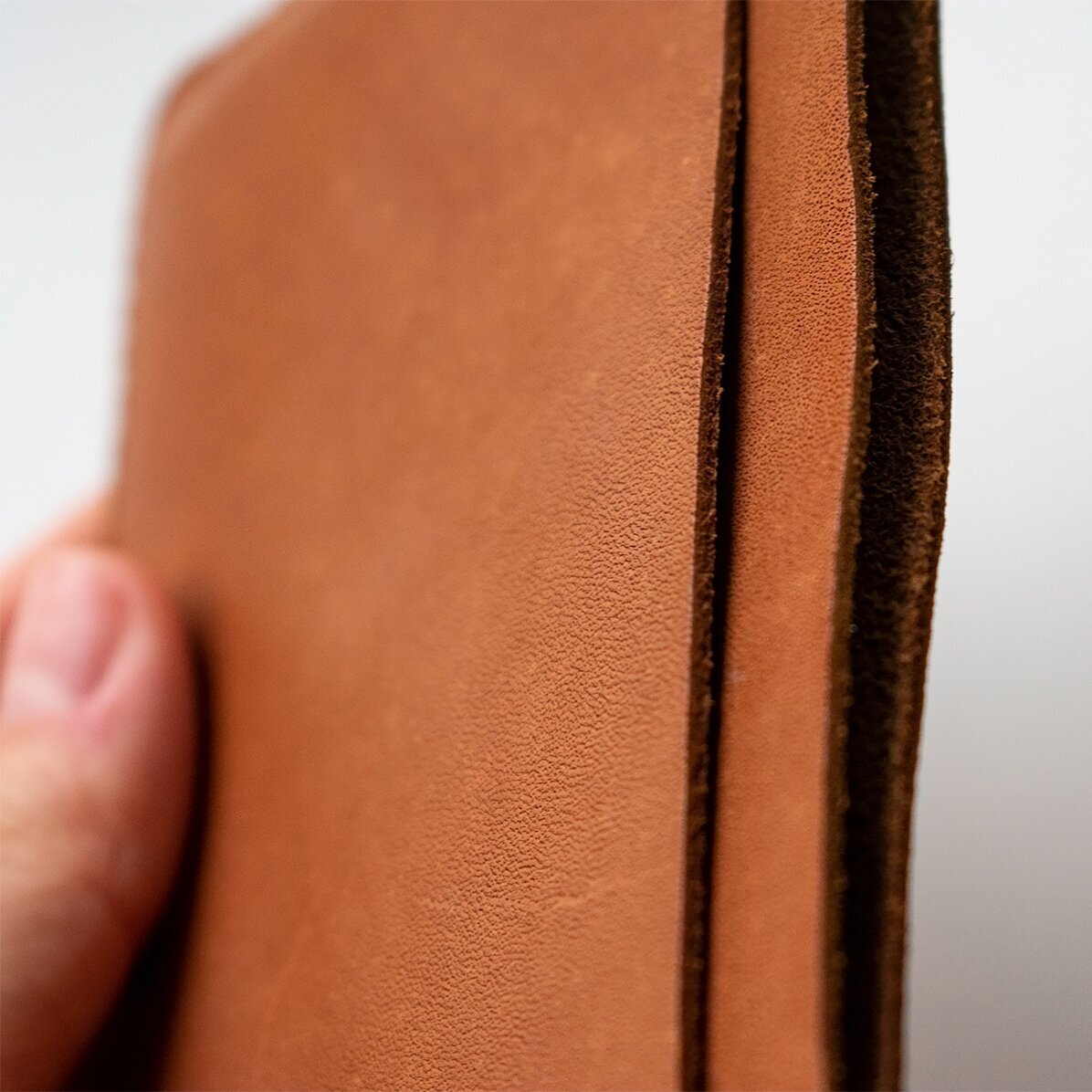 Portofel din piele personalizat cu text pentru familie