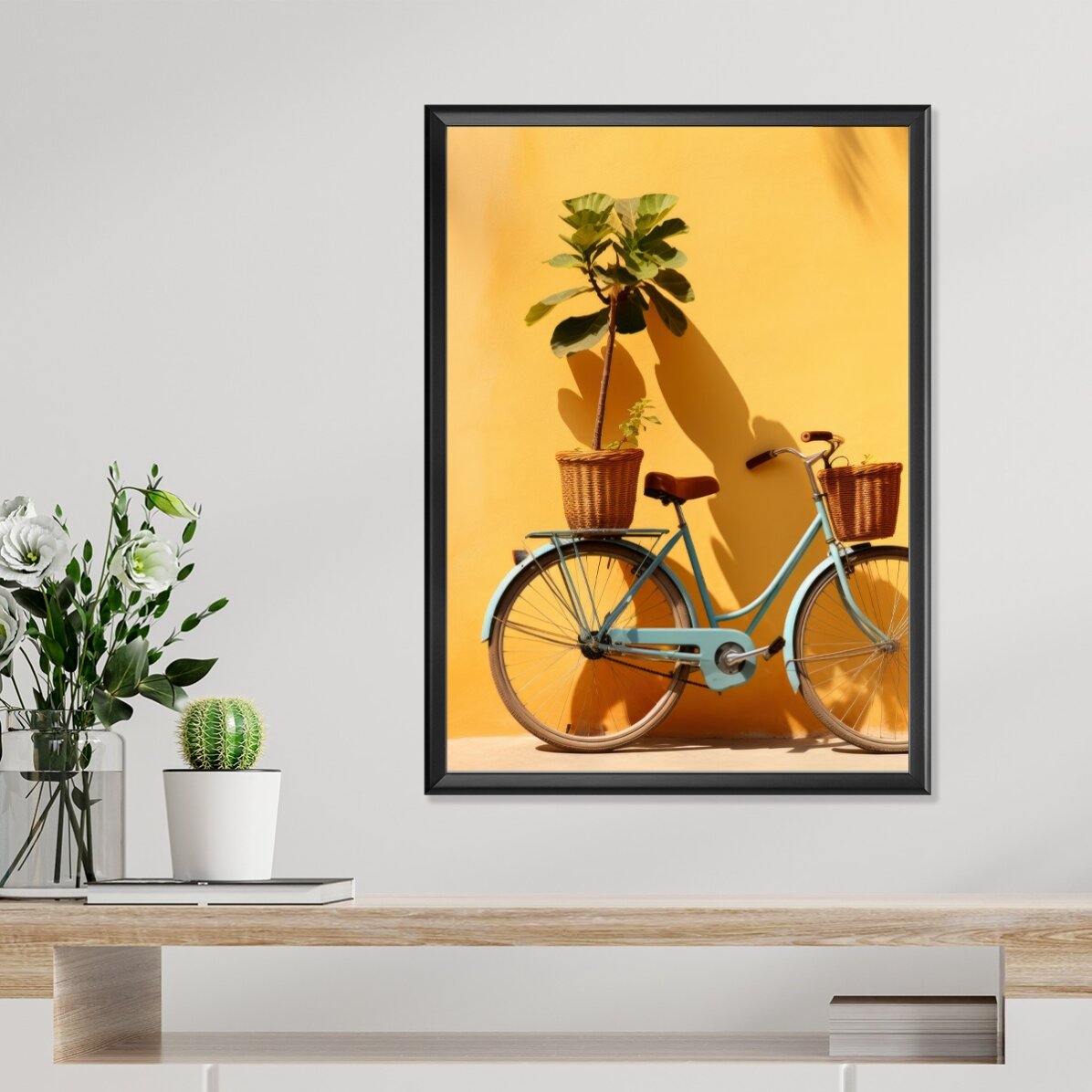 Poster Bicicletă cu plantă