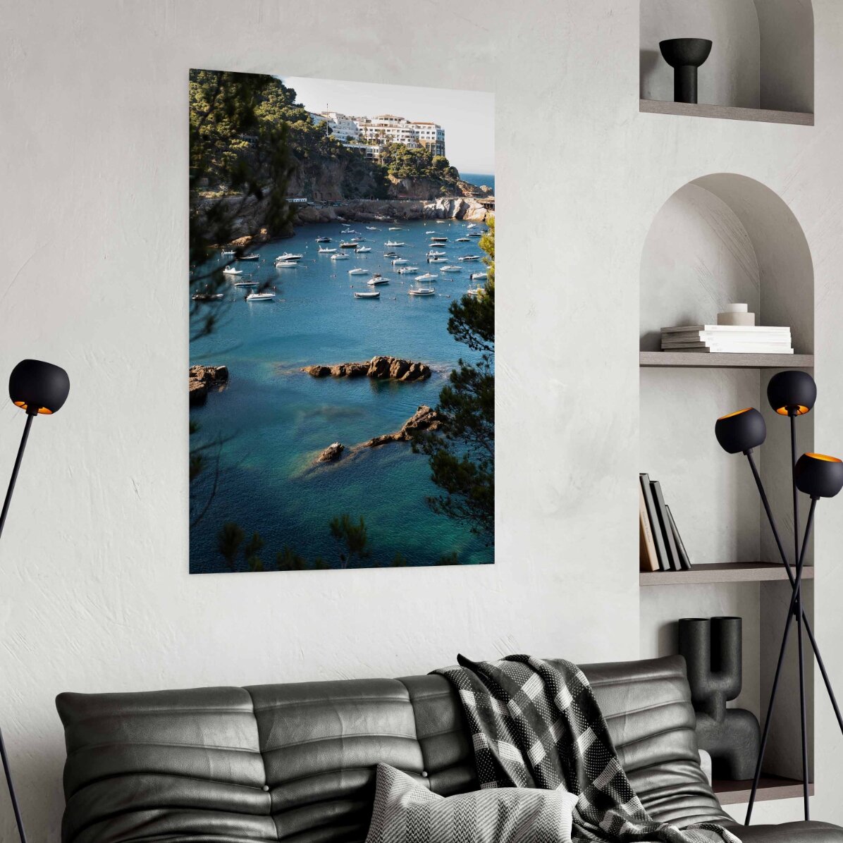 Poster golf cu bărci