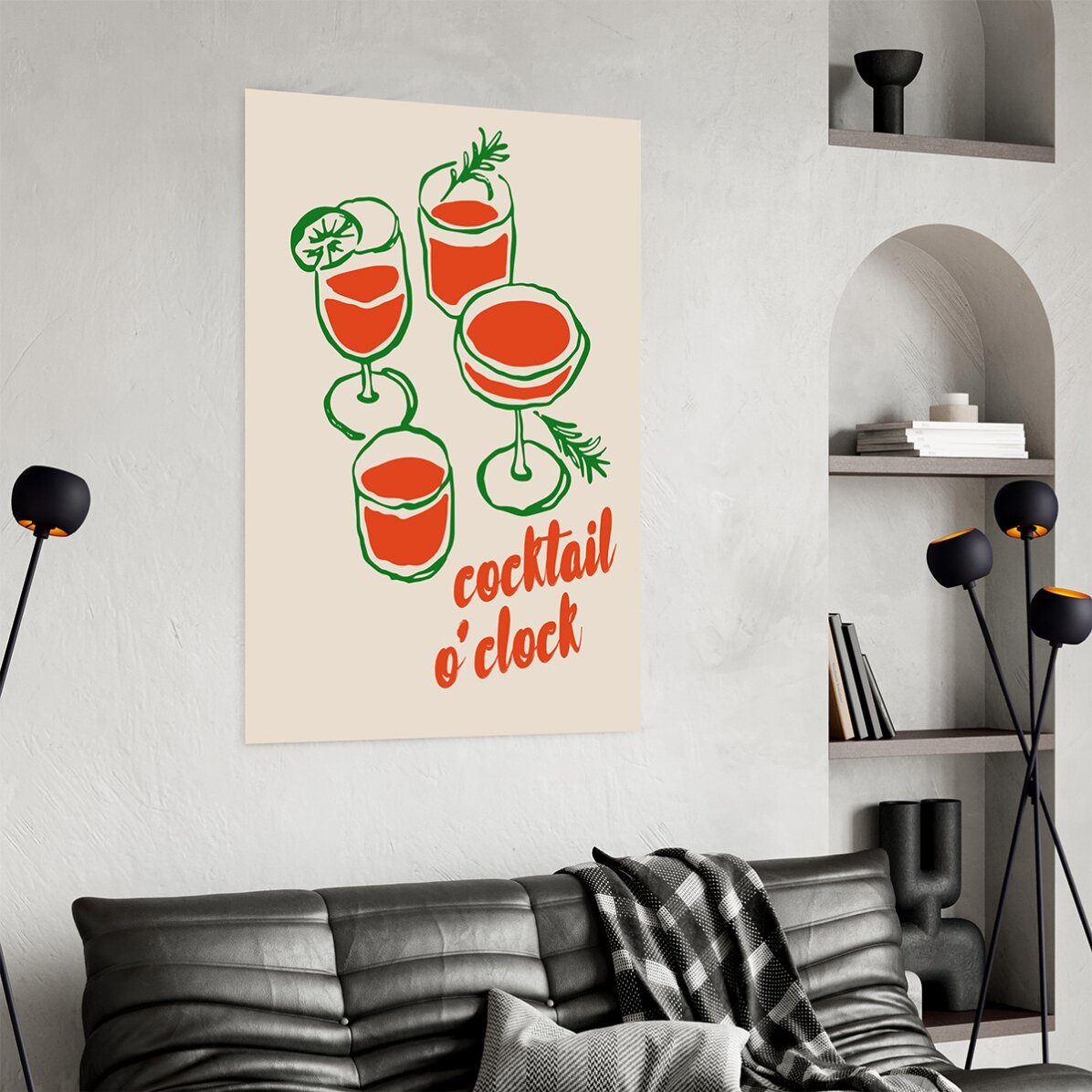Poster Cocktail o