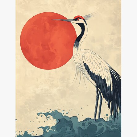 Poster Cocor japonez