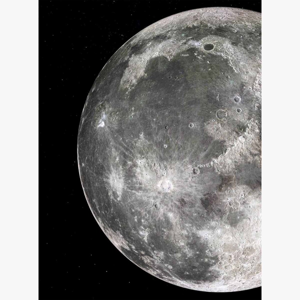 Poster Detaliu Luna